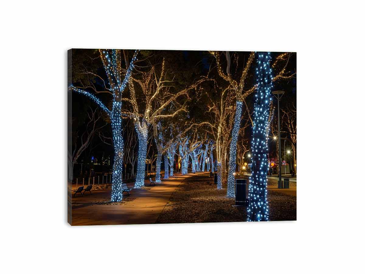 Lights Canvas Art Print