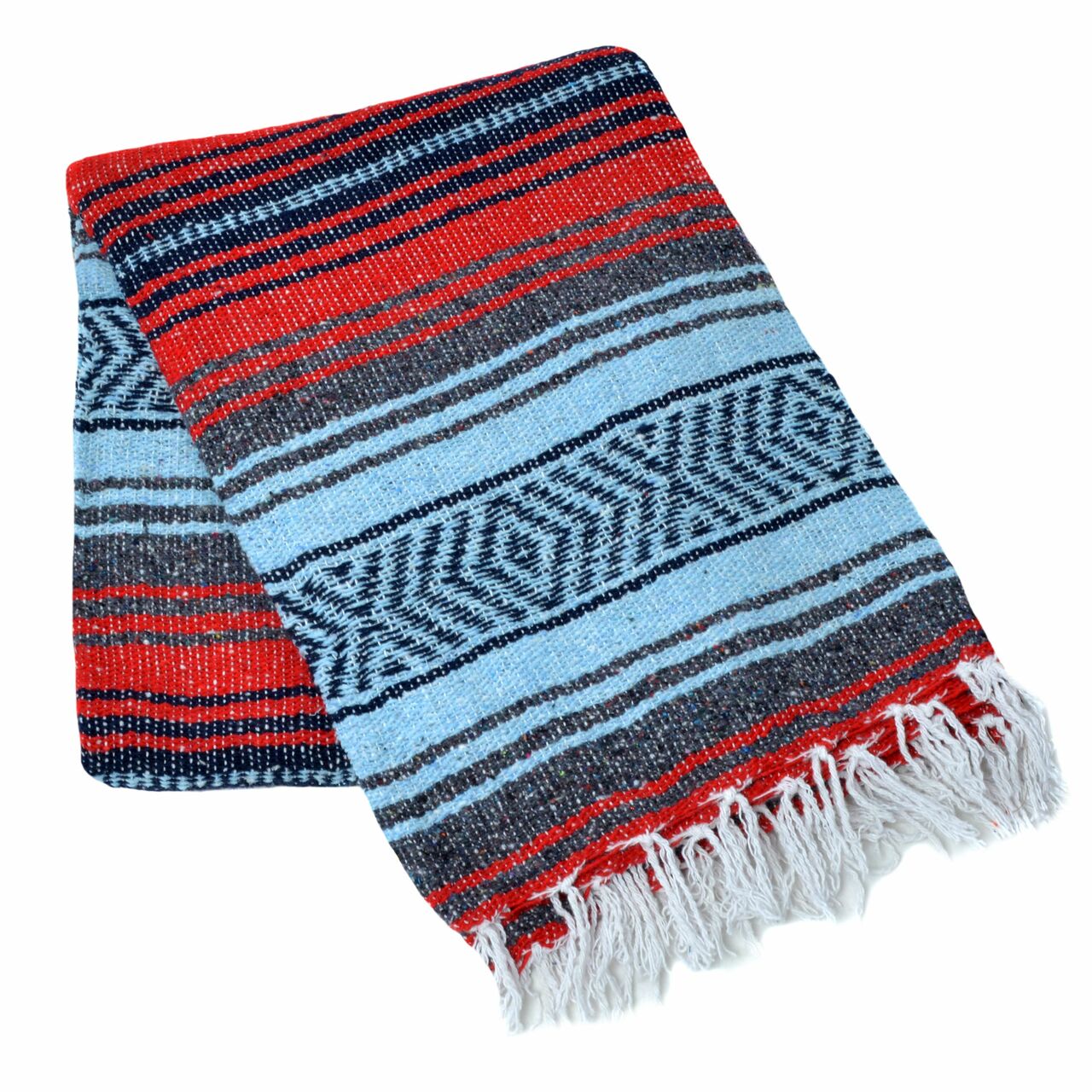 Yoga Studio cotton handwoven classic blanket-0