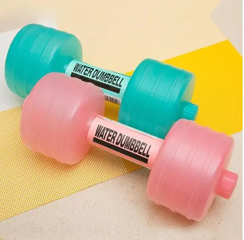 Water-Filled Dumbbells for Women's Fitness (Set of 2)