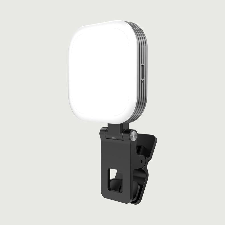 NNEIDS Rechargeable Mini Magnetic Selfie Light - Tri-Colour Temperature