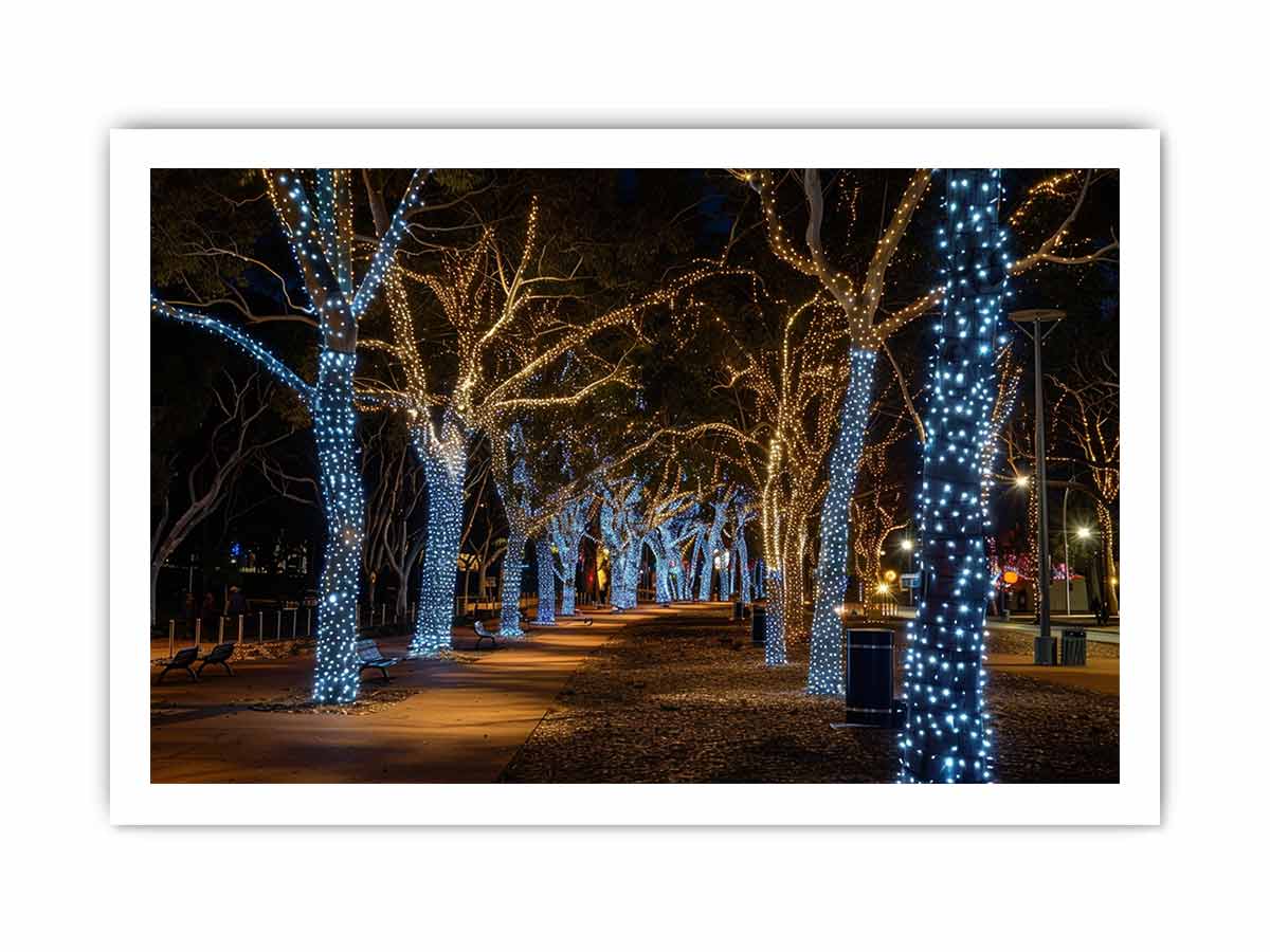 Lights  Canvas Art Print