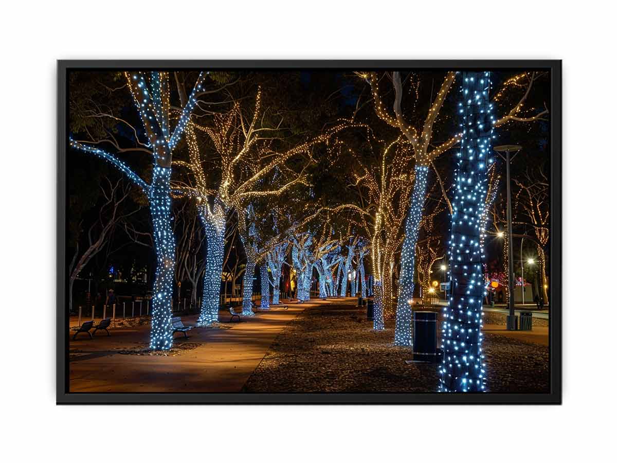 Lights  Canvas Art Print
