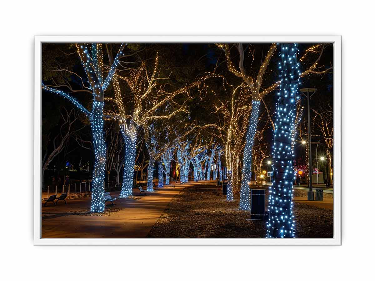Lights  Canvas Art Print