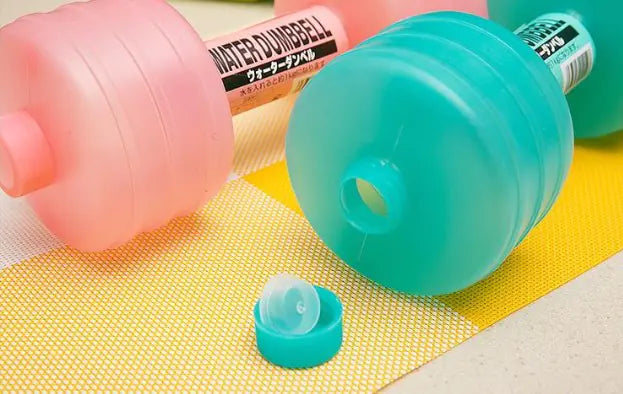 Water-Filled Dumbbells for Women's Fitness (Set of 2)